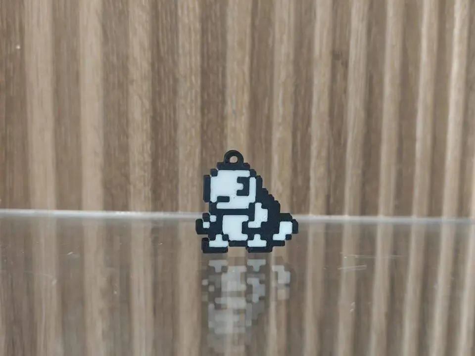 Pokemon | 8-Bit Squirtle Keychain