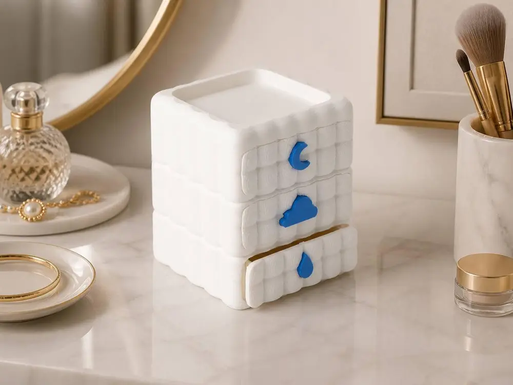 Cloud Drawer Organizer - Mini Desktop Storage