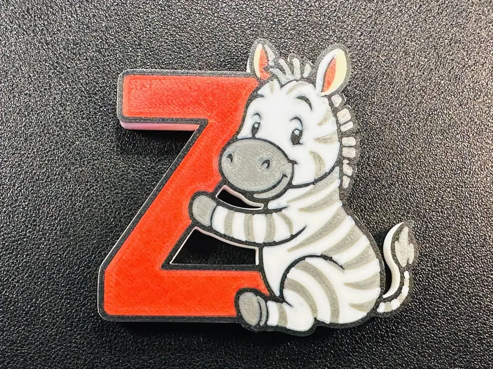 Letter Z “Zebra” - Animal Alphabet