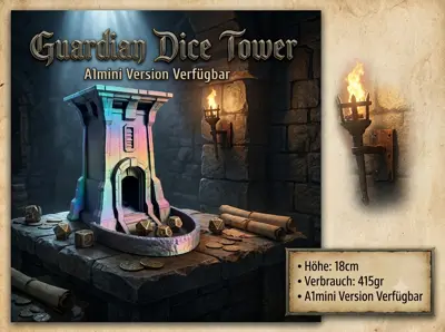 Guardian TTRPG Dice Tower