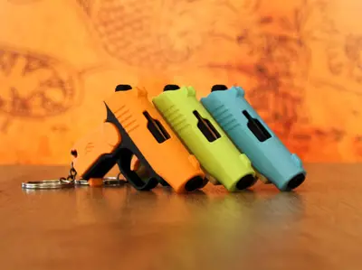 Makarov PM Fidget Keychain – Slide-Action Toy