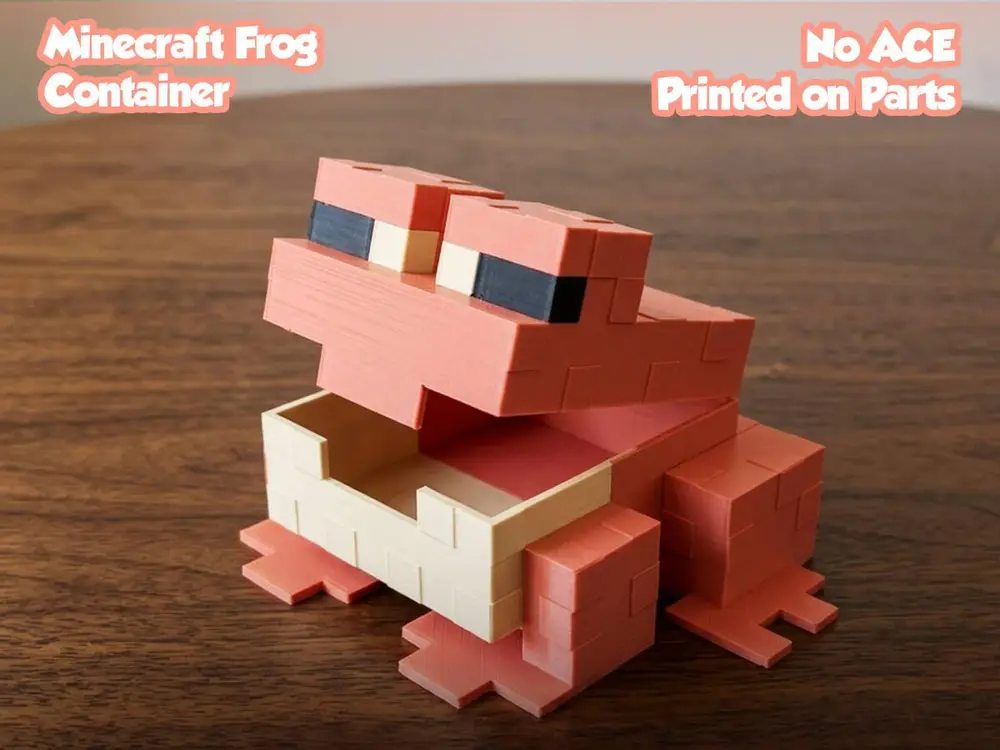 Minecraft Frog - Container - NO ACE
