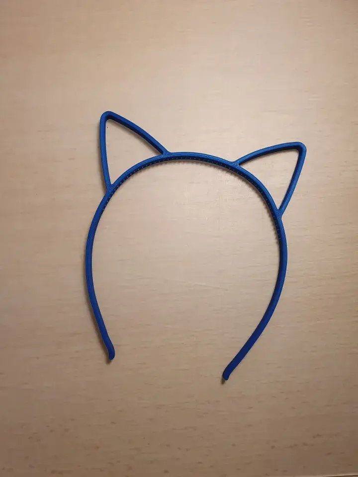 Cat Ears Headband – Print-in-Place Hair Accessory
