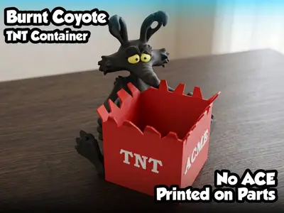 Burnt Coyote + TNT Container - No ACE