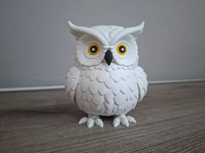 Owl Hedwiga from Harry Poter - Multipart