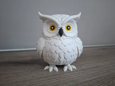 Owl Hedwiga from Harry Poter - Multipart