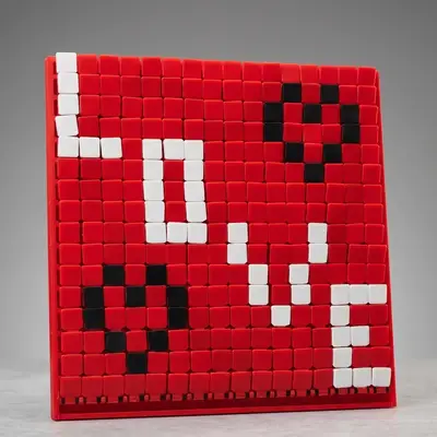 16x16 Pixel Board Custom Pixel Art That Changes