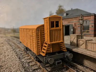 Freightwagon / Güterwagen G10 DRG Spur 0 scale 1/45