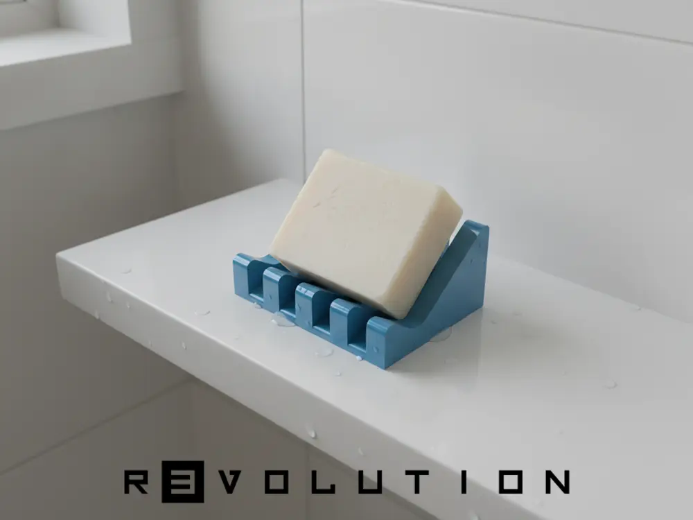 Modern Slanted Soap Dish