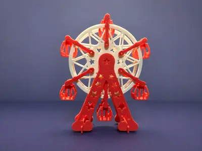 Ferris Wheel Kit Card