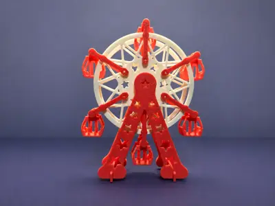 Ferris Wheel Kit Card