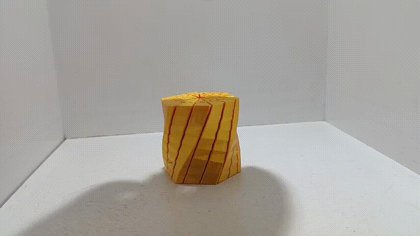 Twist fidget cylinder