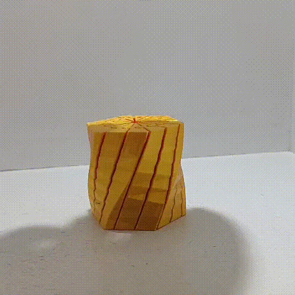 Twist fidget cylinder