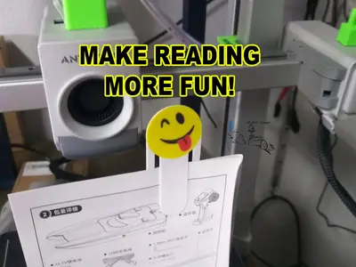 Cool Bookmark For Book Lovers