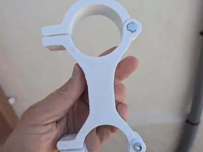 Auxiliary Pool Ladder Stabilizer Bracket (50mm - 44mm tube clamp)