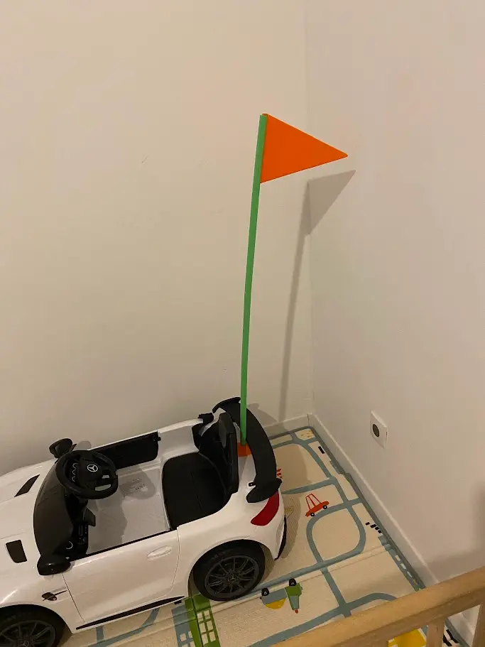 Vizibility safty flag