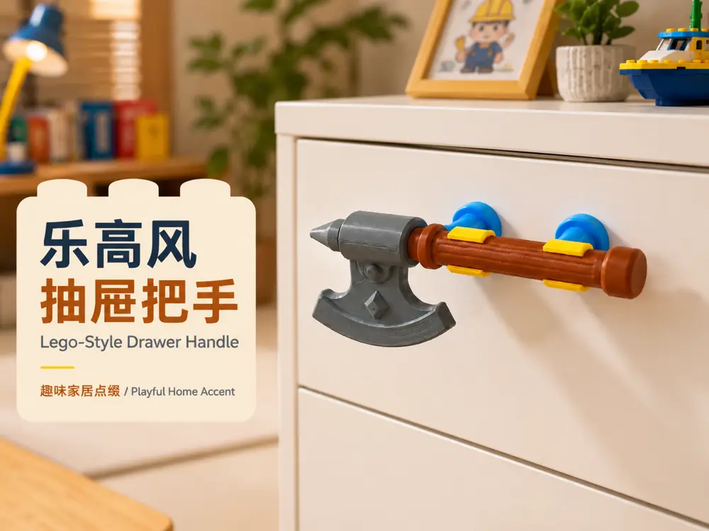 乐高风抽屉把手