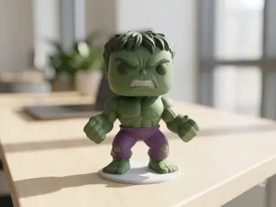 Chibi Incredible Hulk