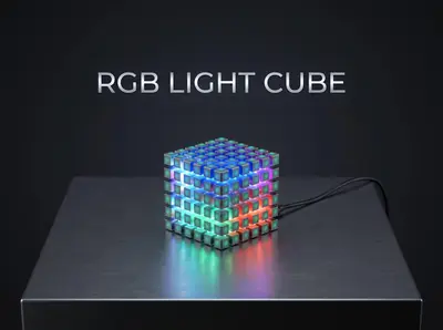 Mini RGB Light Cube Pixel