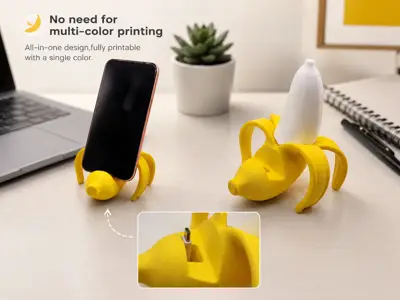 Banana Phone Stand – Funny Phone Holder