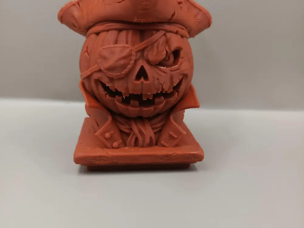 Pirate Pumpkin Bust