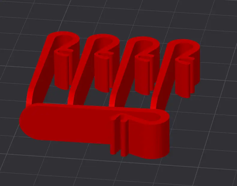 Clips para filamento , presilha para filamento pregador
