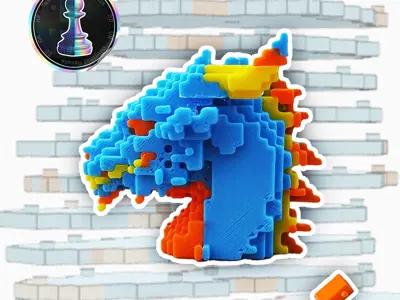 Dragon Head Kit Card Bricks