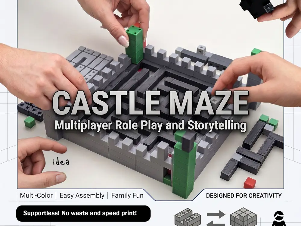 Maze Castle Maker! VOXL Regolith project