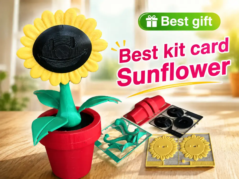 Sunflower kitcard