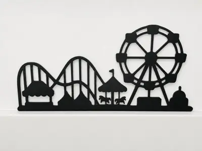 Amusement Park Wall Art