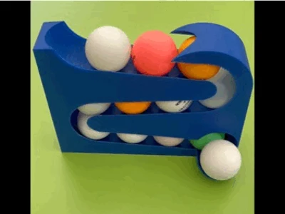 Ping-Pong Ball Holder Dispenser | Minimalistic