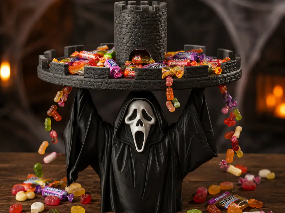 Ghostface Castle Halloween Sweet Holder