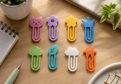 Cute Paper Clips Collection | 8 Fun Designs