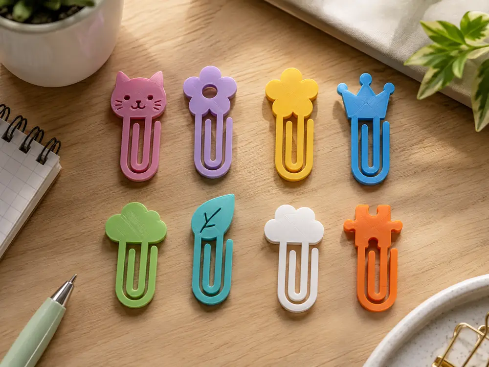 Cute Paper Clips Collection | 8 Fun Designs