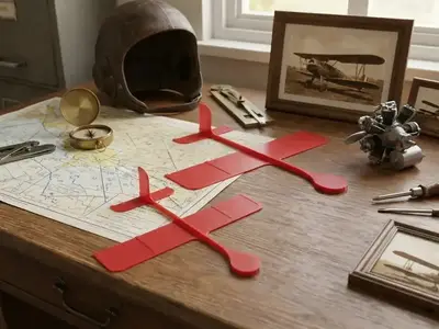 Plane Glider Minimalist