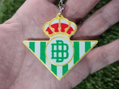 Real Betis Balompié Reversible Keychain –Optimized