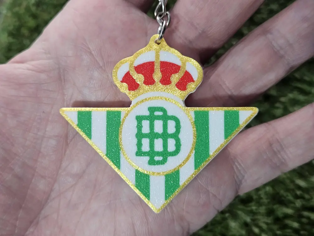 Real Betis Balompié Reversible Keychain –Optimized