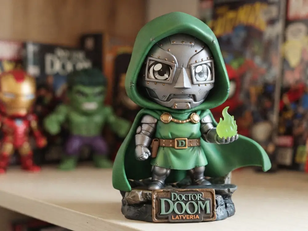 Chibi Doctor Doom - Cute Chibi Doctor Doom Figure