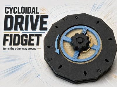 9:1 Cycloidal Drive Fidget – Mathematics in Motion