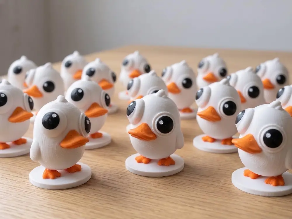 cute ugly duck 3d model