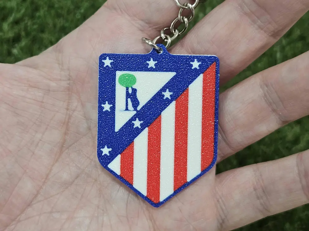 Atlético Madrid Reversible Keychain – Optimized