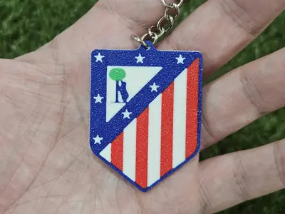 Atlético Madrid Reversible Keychain – Optimized