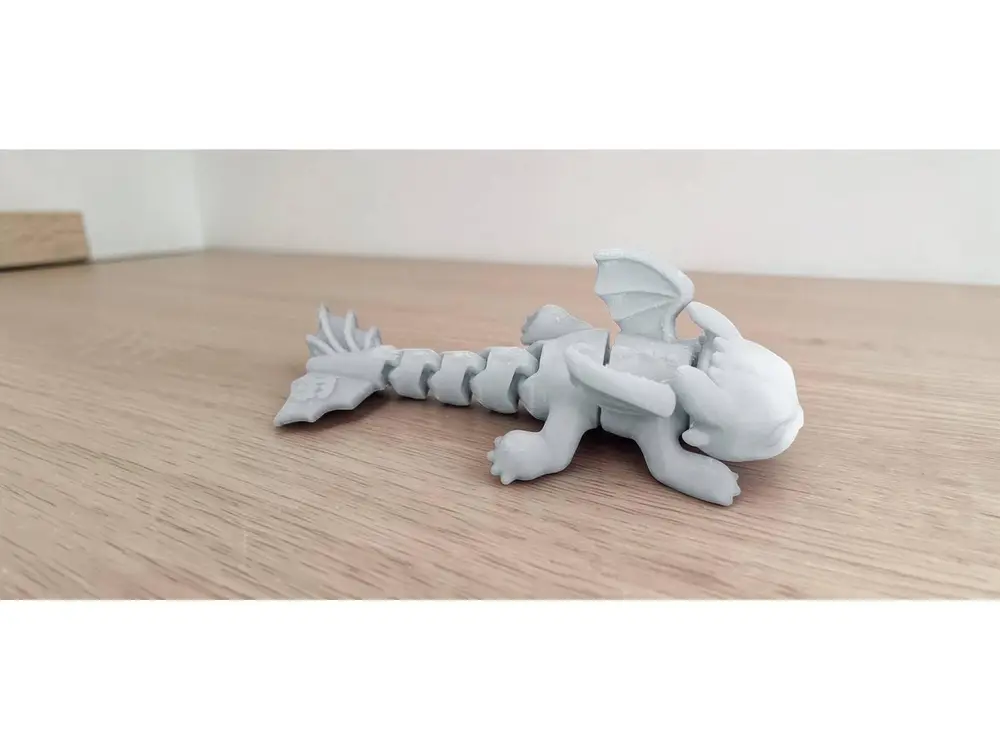 Articulated baby dragon