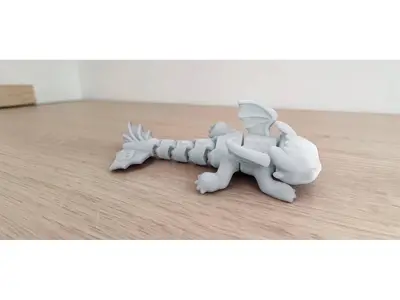 Articulated baby dragon