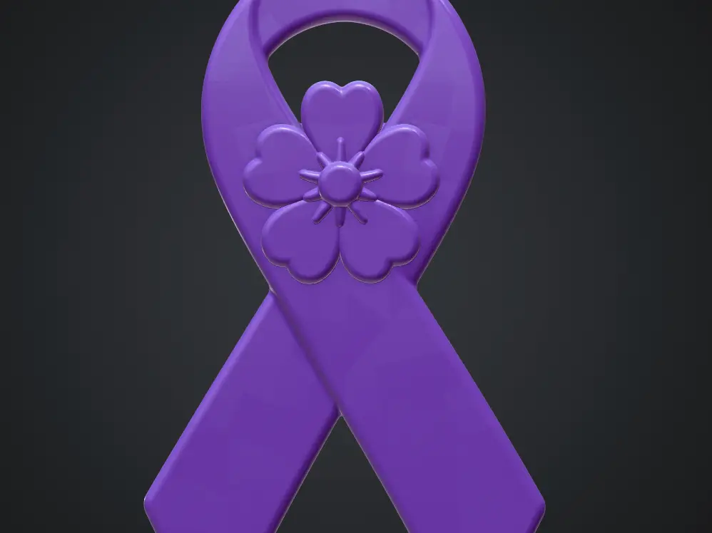 Alzheimer's keyring