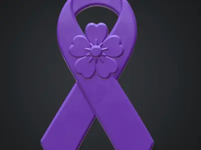 Alzheimer's keyring