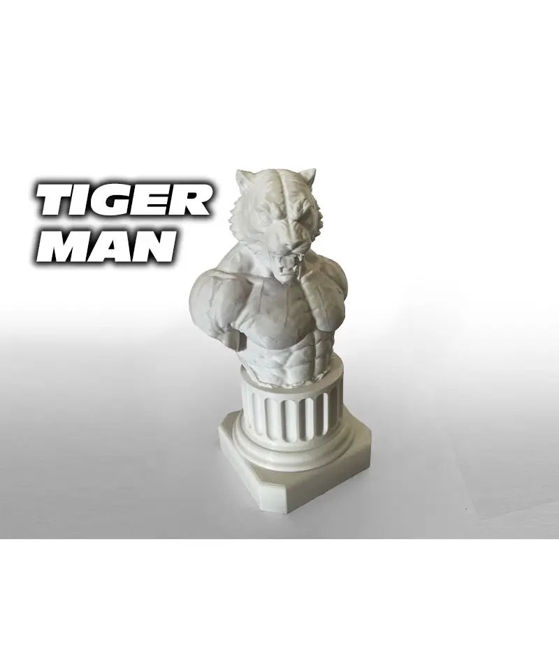 Bust of Tiger Man