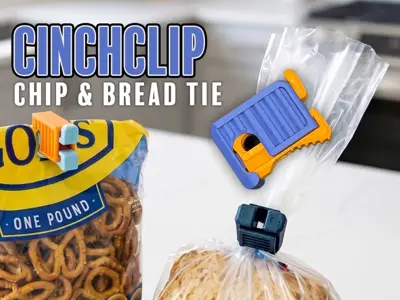Bag & Bread Clip "CinchClip"