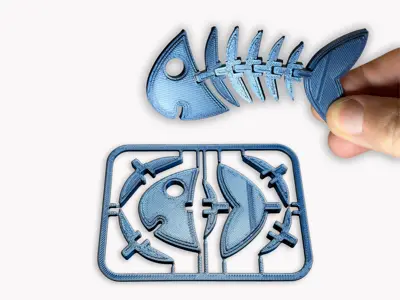 Fish Articulated Kit Card