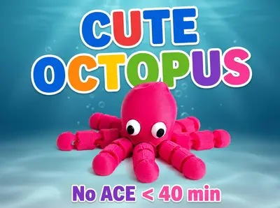 Flexi Octopus Articulated Toy